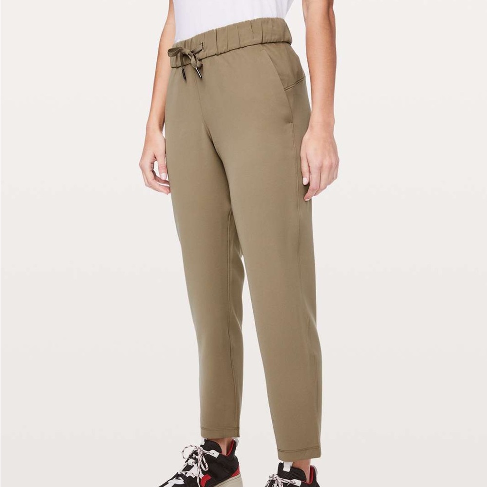 Lululemon On The Fly Pant - Woven - Frontier Sz 4